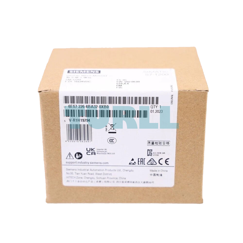 Siemens 6ES7226-6BA32-0XB0 SM 1226 F-DI 16x24V DC New