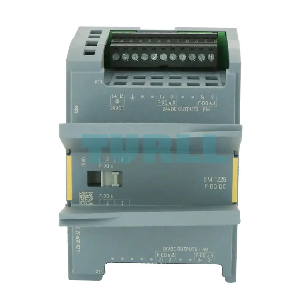 Siemens 6ES7226-6DA32-0XB0 SIMATIC S7-1200, Digital Output, SM 1226, F-DQ 4x24V DC 2A Original Brand New 1 Siemens 6ES7226-6DA32-0XB0 SIMATIC S7-1200, Digital Output, SM 1226, F-DQ 4x24V DC 2A