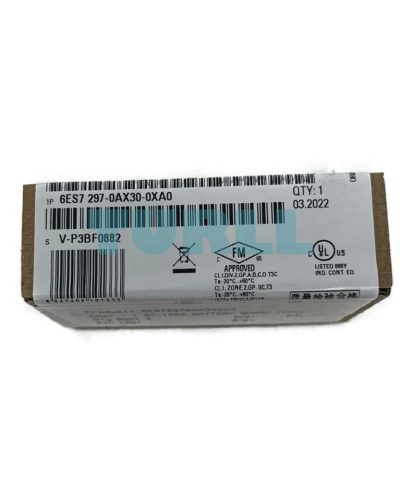 Siemens 6ES7297-0AX30-0XA0 SIMATIC S7-1200 Battery Board BB 1297 for Real-Time Clock Buffering