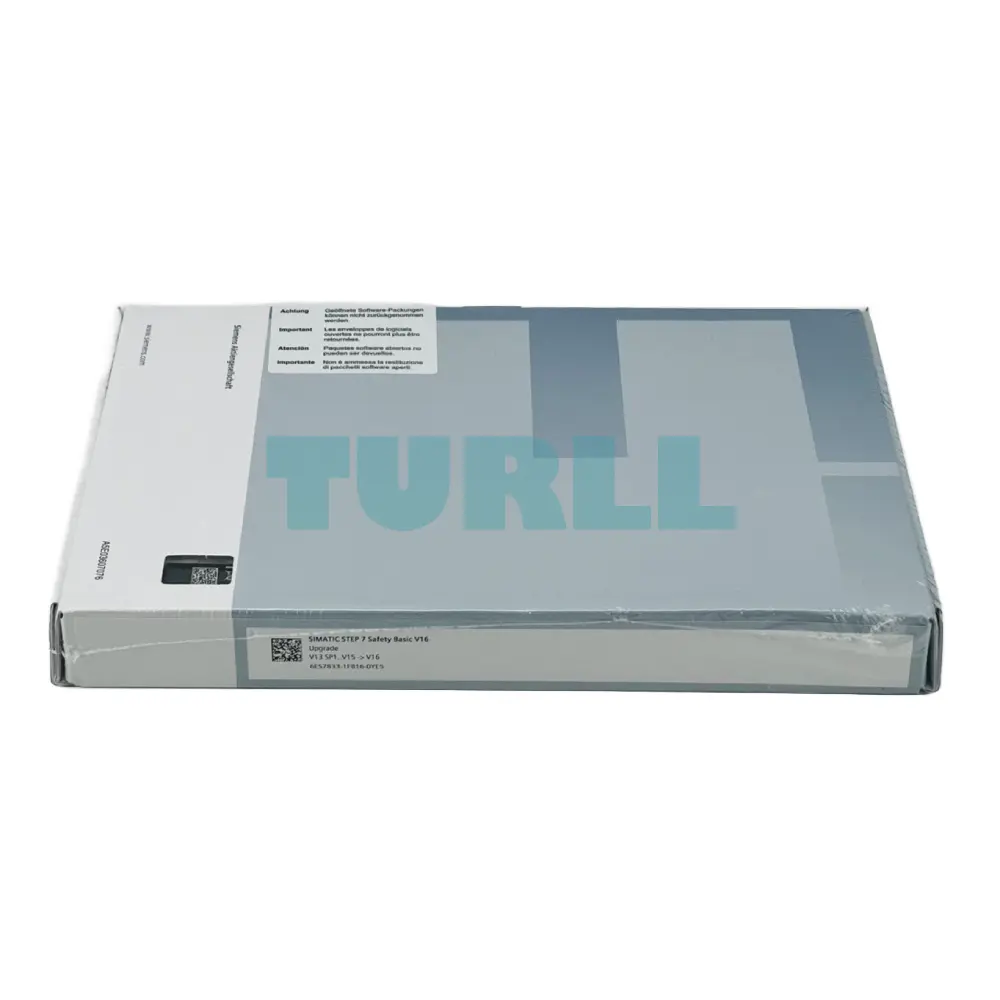 Siemens 6ES7833-1FB16-0YE5 SIMATIC STEP 7 Safety Basic V16 Upgrade License Original Brand New 3 Siemens 6ES7833-1FB16-0YE5 SIMATIC STEP 7 Safety Basic V16 Upgrade License