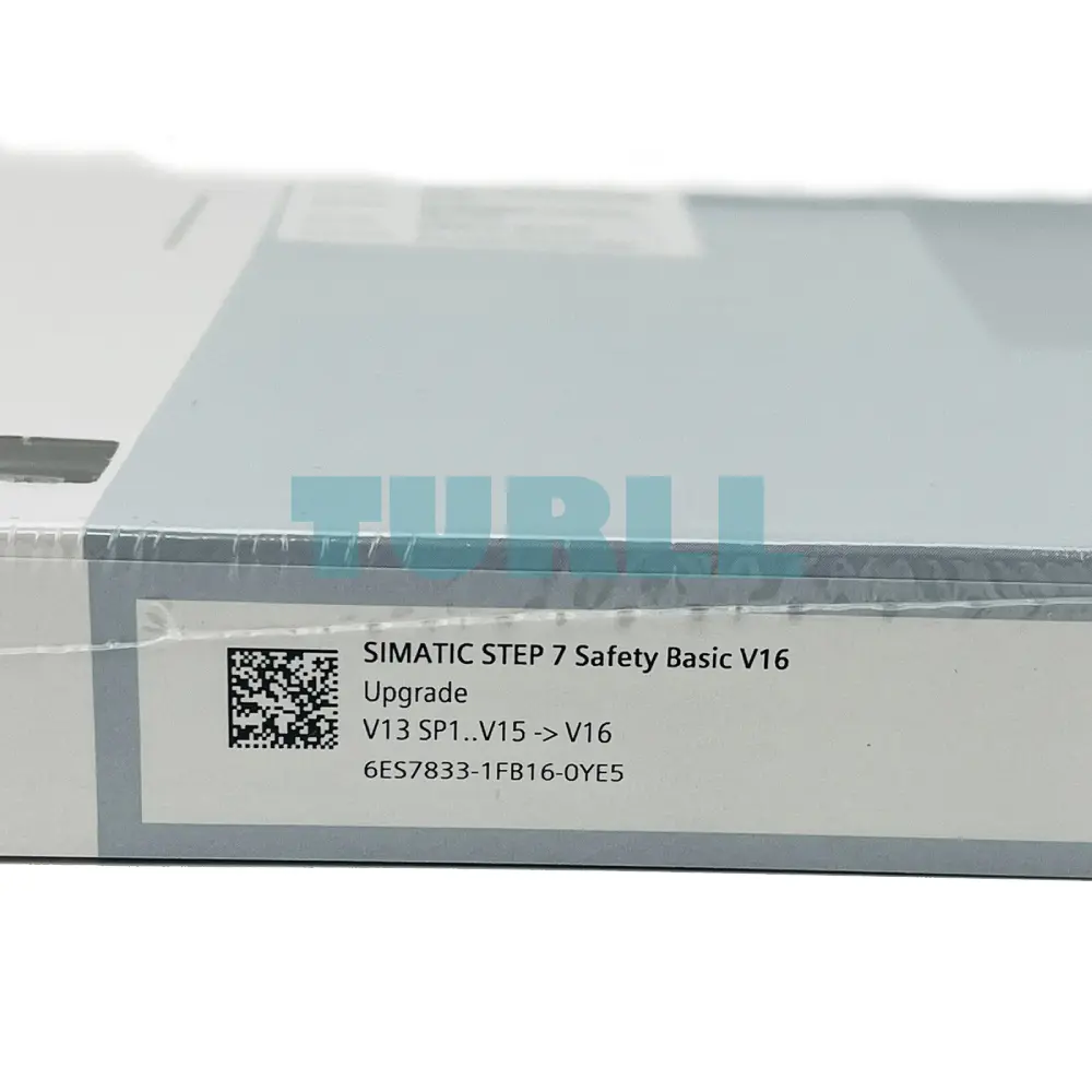 Siemens 6ES7833-1FB16-0YE5 SIMATIC STEP 7 Safety Basic V16 Upgrade License Original Brand New 2 Siemens 6ES7833-1FB16-0YE5 SIMATIC STEP 7 Safety Basic V16 Upgrade License