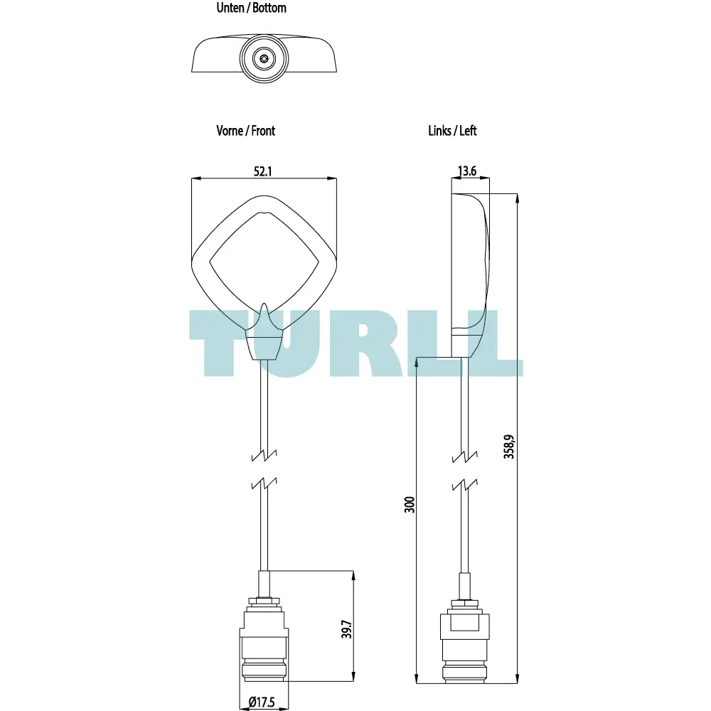 Siemens 6GK5895-6ML00-0AA0 ANT895-6ML GPS Antenna with Integrated Signal Amplifier Original Brand New 4 Siemens 6GK5895-6ML00-0AA0 ANT895-6ML GPS Antenna with Integrated Signal Amplifier