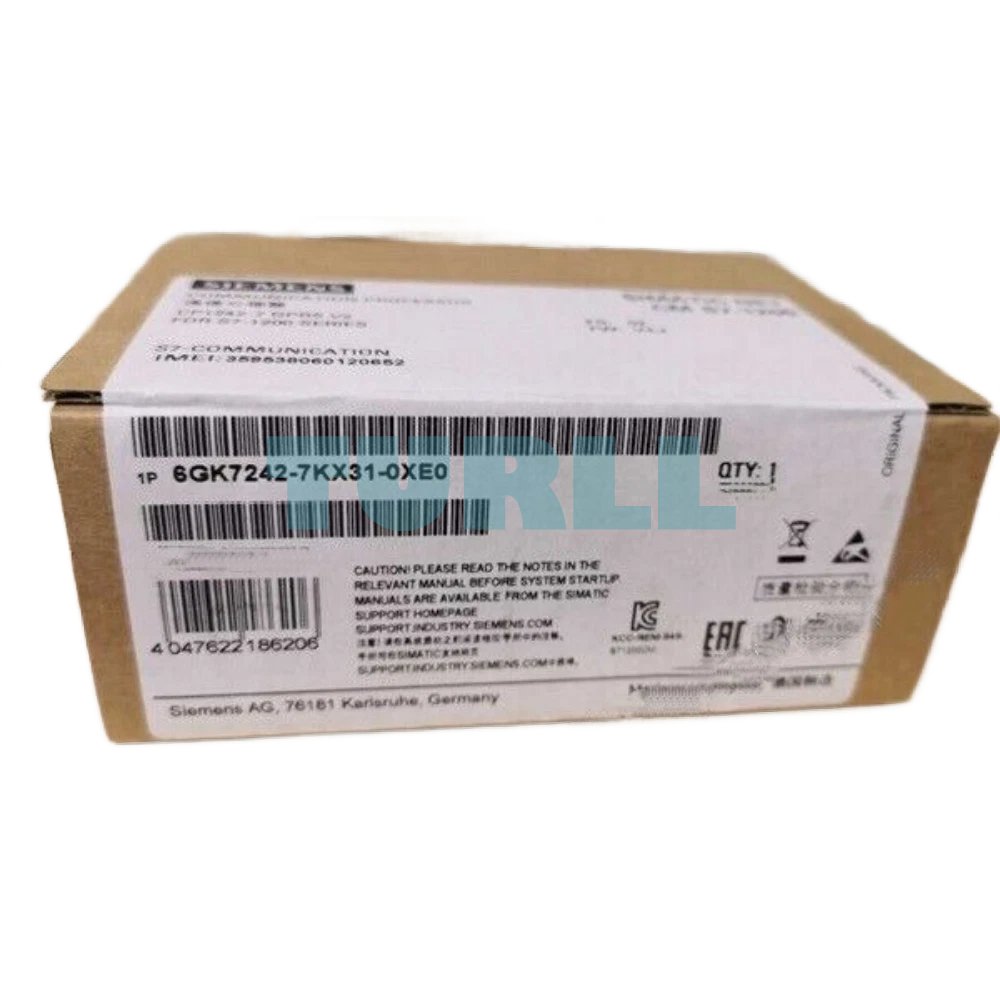 Siemens 6GK7242-7KX31-0XE0 Communications Processor CP 1242-7 V2 for SIMATIC S7-1200 Original Brand New 4 Siemens 6GK7242-7KX31-0XE0 Communications Processor CP 1242-7 V2 for SIMATIC S7-1200