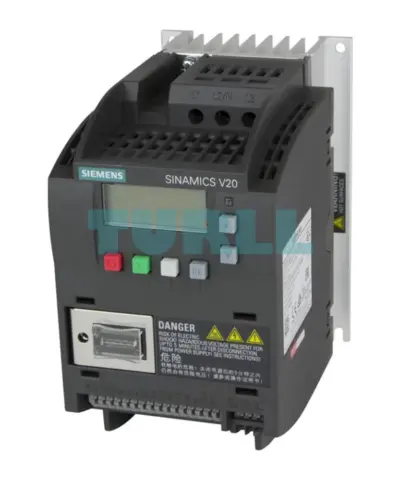 Siemens 6SL3210-5BE15-5CV0 SINAMICS V20, Variable Frequency Drive, 0.55 kW, 380–480V, 3AC