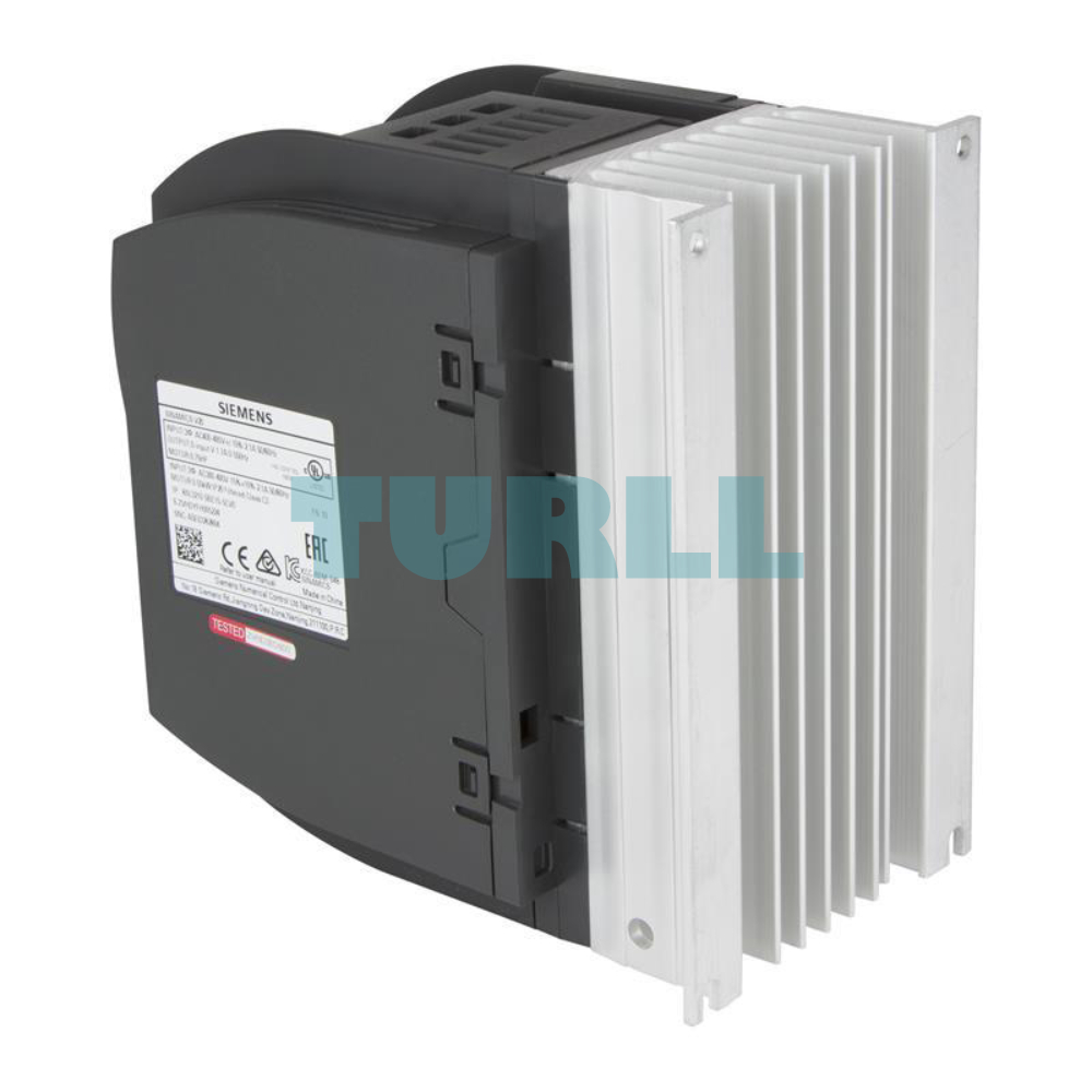 Siemens 6SL3210-5BE15-5CV0 SINAMICS V20, Variable Frequency Drive, 0.55 kW, 380–480V, 3AC Original Brand New 2 Siemens 6SL3210-5BE15-5CV0 SINAMICS V20, Variable Frequency Drive, 0.55 kW, 380–480V, 3AC