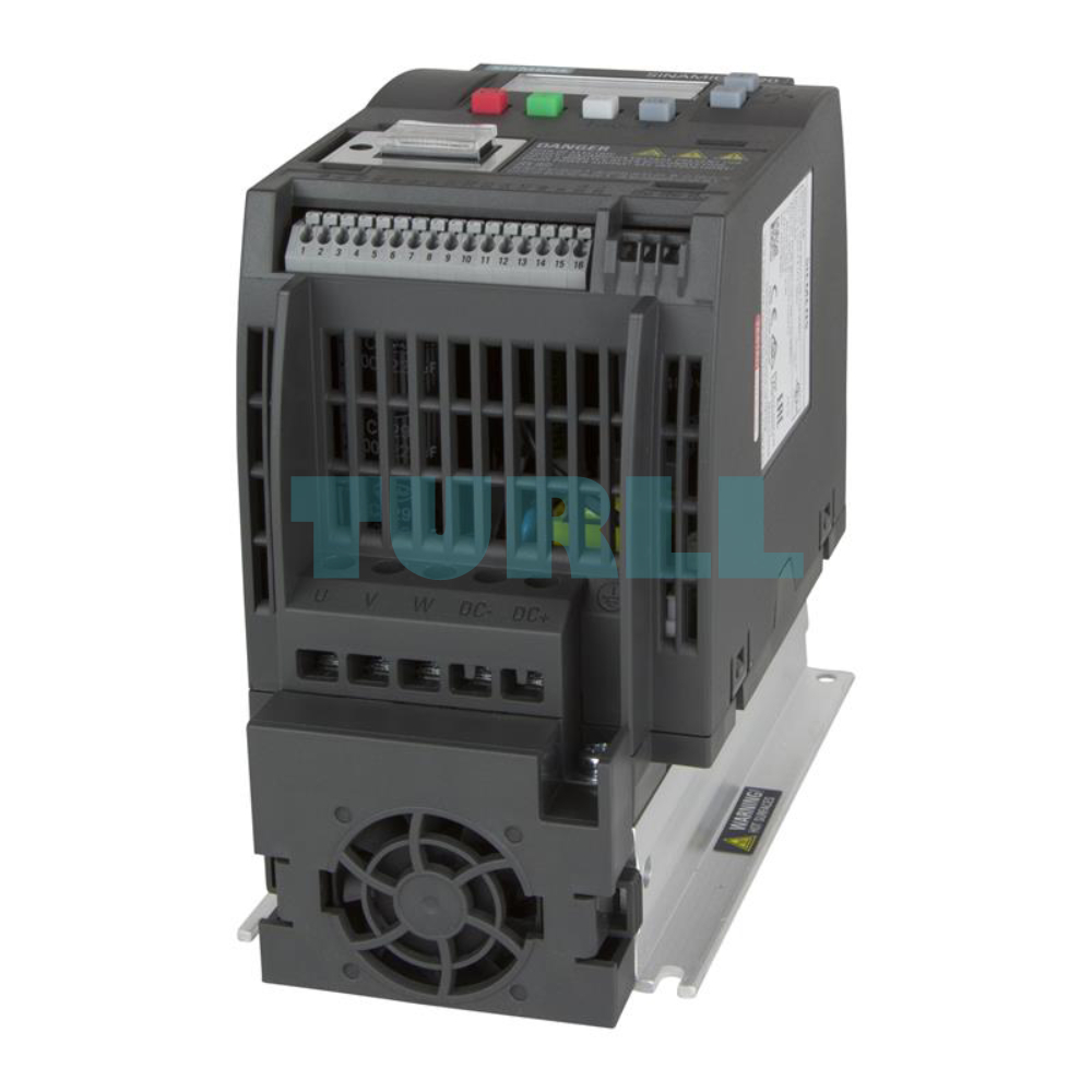 Siemens 6SL3210-5BE21-5CV0 SINAMICS V20, 1.5 kW, 380-480V, 3AC Drive, Integrated Filter Original Brand New 2 Siemens 6SL3210-5BE21-5CV0 SINAMICS V20, 1.5 kW, 380-480V, 3AC Drive, Integrated Filter