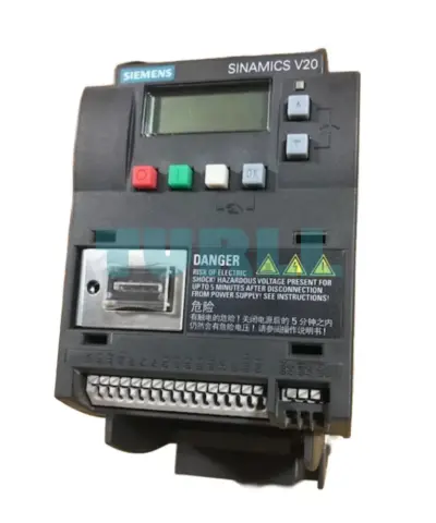 Siemens 6SL3210-5BE22-2CV0 SINAMICS V20 Variable Frequency Drive, 2.2 kW, 3-Phase 400V