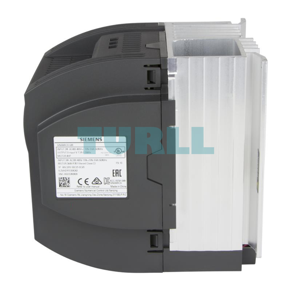 Siemens 6SL3210-5BE23-0CV0 SINAMICS V20, 3.0 kW AC Drive, 380–480V Original Brand New 3 Siemens 6SL3210-5BE23-0CV0 SINAMICS V20, 3.0 kW AC Drive, 380–480V