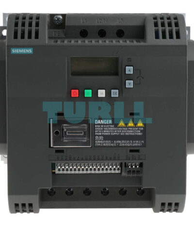 Siemens 6SL3210-5BE25-5CV0 SINAMICS V20, 5.5 kW Variable Frequency Drive, 380–480V