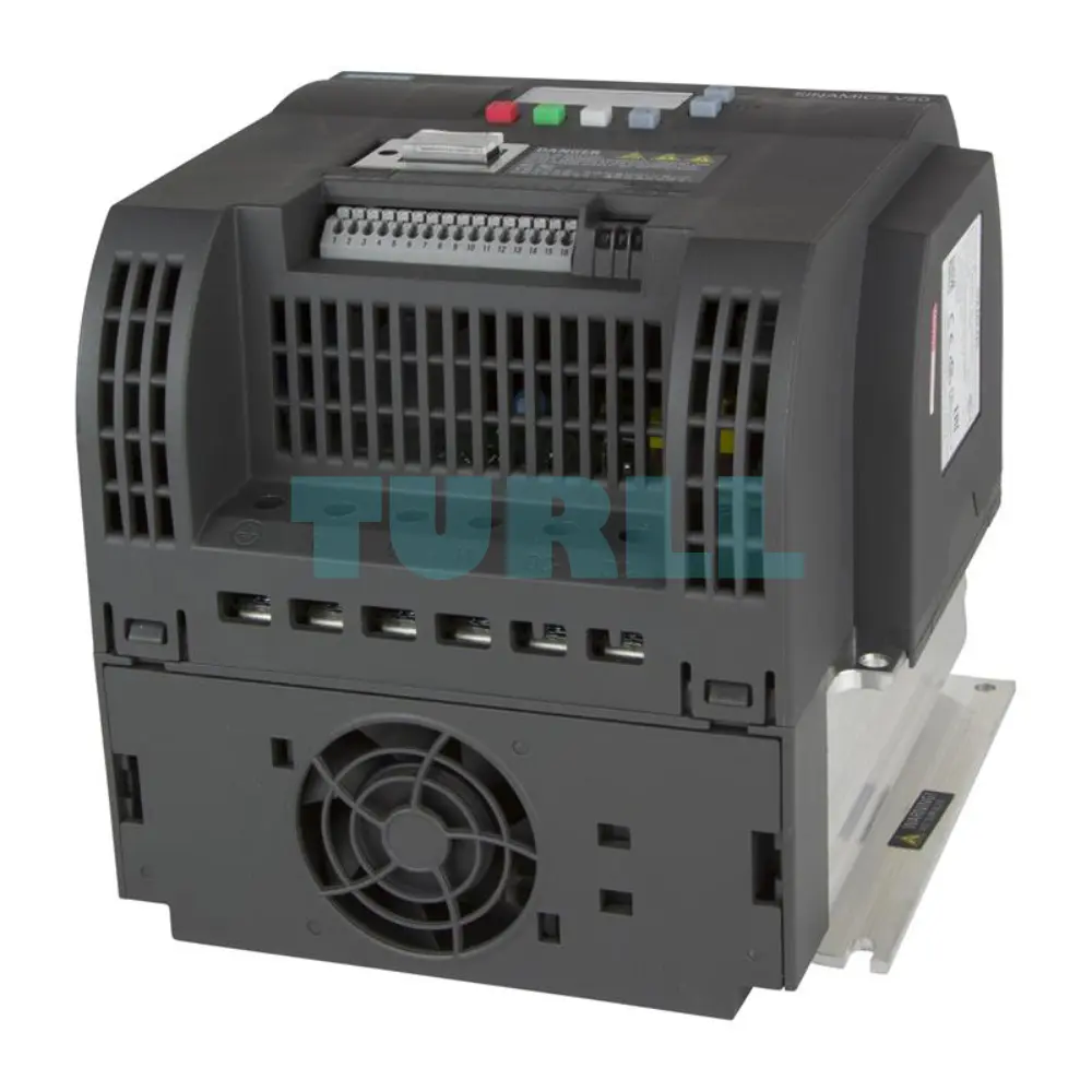 Siemens 6SL3210-5BE25-5CV0 SINAMICS V20, 5.5 kW Variable Frequency Drive, 380–480V Original Brand New 2 Siemens 6SL3210-5BE25-5CV0 SINAMICS V20, 5.5 kW Variable Frequency Drive, 380–480V