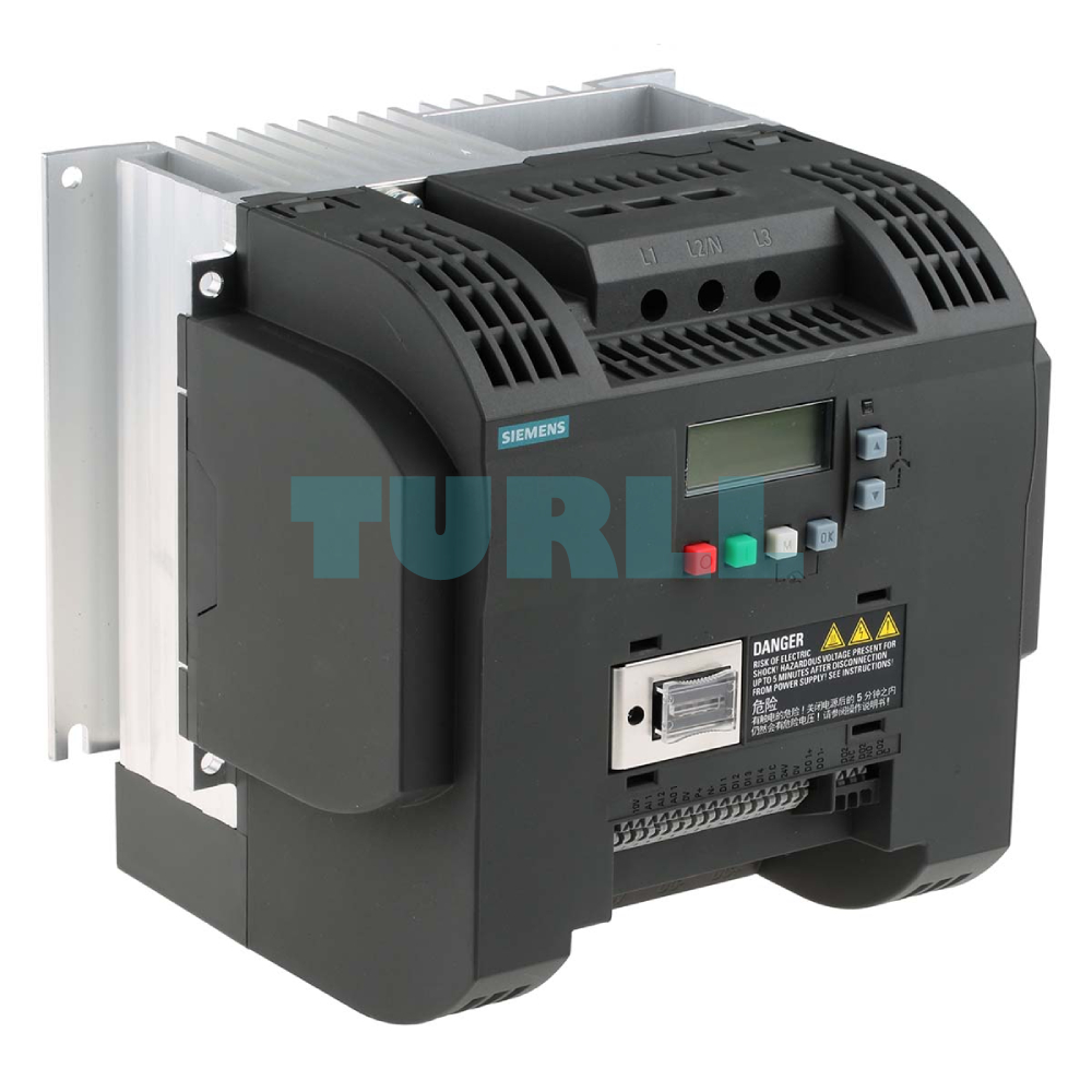 Siemens 6SL3210-5BE25-5CV0 SINAMICS V20, 5.5 kW Variable Frequency Drive, 380–480V Original Brand New 5 Siemens 6SL3210-5BE25-5CV0 SINAMICS V20, 5.5 kW Variable Frequency Drive, 380–480V