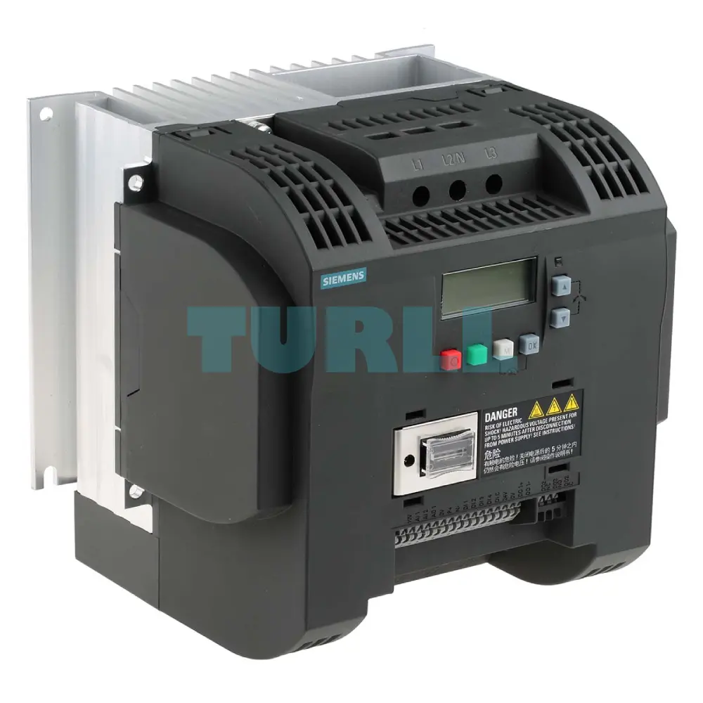 Siemens 6SL3210-5BE25-5CV0 SINAMICS V20, 5.5 kW Variable Frequency Drive, 380–480V Original Brand New 3 Siemens 6SL3210-5BE25-5CV0 SINAMICS V20, 5.5 kW Variable Frequency Drive, 380–480V