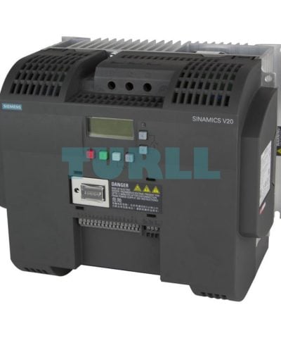 Siemens 6SL3210-5BE31-1CV0 SINAMICS V20 Drive, 11 kW, 380-480V, 3-Phase, IP20