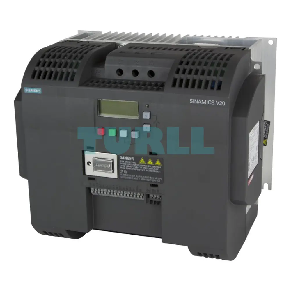 Siemens 6SL3210-5BE31-5CV0 SINAMICS V20, 15 kW, 3AC Drive, Integrated C3 Filter Original Brand New 1 Siemens 6SL3210-5BE31-5CV0 SINAMICS V20, 15 kW, 3AC Drive, Integrated C3 Filter