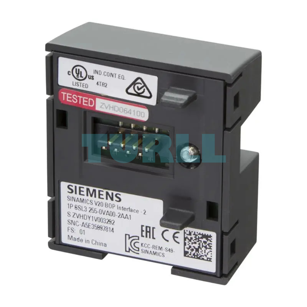 Siemens 6SL3255-0VA00-2AA1 SINAMICS V20 BOP Interface, Size 49x56x23mm Original Brand New 2 Siemens 6SL3255-0VA00-2AA1 SINAMICS V20 BOP Interface, Size 49x56x23mm