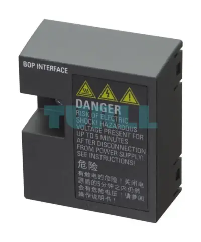 Siemens 6SL3255-0VA00-2AA1 SINAMICS V20 BOP Interface, Size 49x56x23mm