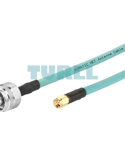 Siemens 6XV1875-5LE30 N-Connect/SMA Male-to-Male Flexible Connection Cable 0.3 m