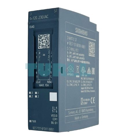 Siemens 6ES7131-6FD01-0BB1 SIMATIC ET 200SP Digital Input Module DI 4x 120–230V AC Original Brand New