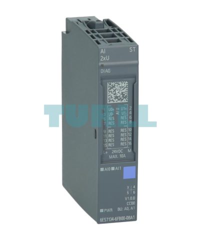 Siemens 6ES7134-6FB00-0BA1 SIMATIC ET 200SP Analog Input Module AI 2xU, 16-Bit