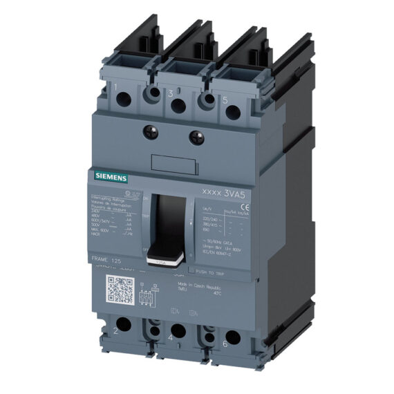 3VA5120-4EC31-0AA0 Siemens 3VA Molded Case Circuit Breakers