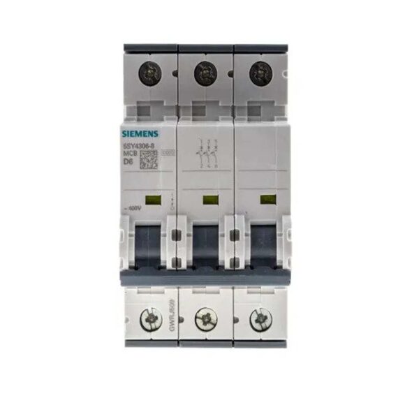 5SY4306-8 Siemens Miniature Circuit Breaker 400 V 10kA