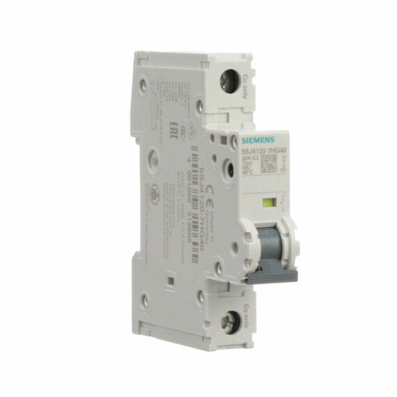 Siemens Miniature circuit breaker 240 V 14kA 5SJ4120-7HG40