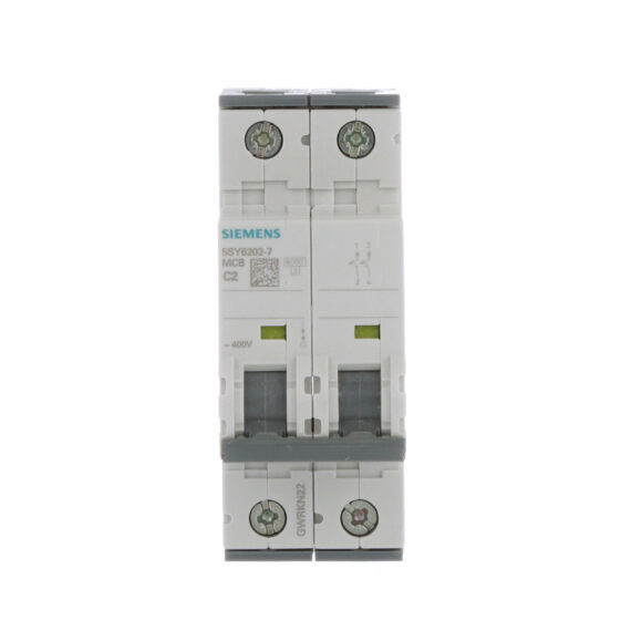Siemens Miniature circuit breaker 400 V 6kA 5SY6202-7