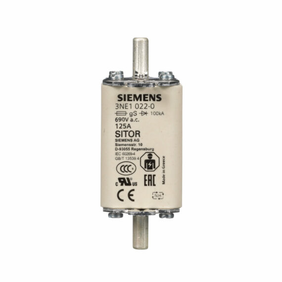 Siemens SITOR fuse link 3NE1022-0