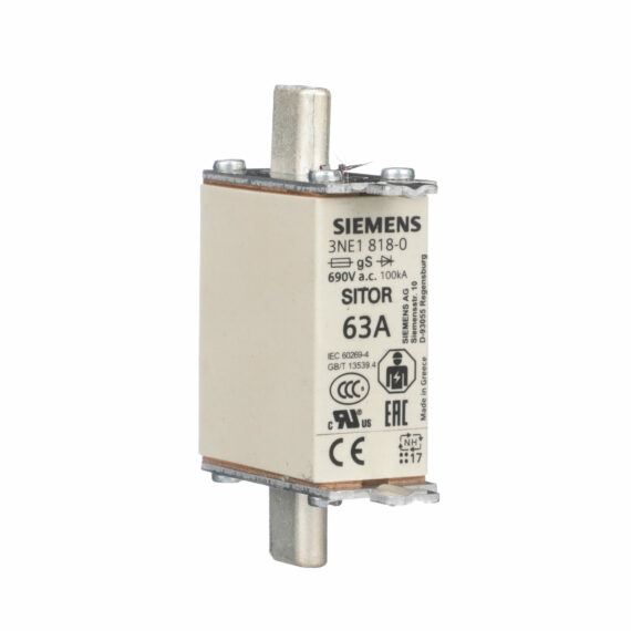 Siemens SITOR fuse link 3NE1818-0