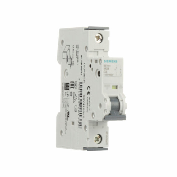 Siemens Miniature circuit breaker 230/400 V 10kA 5SY4103-7