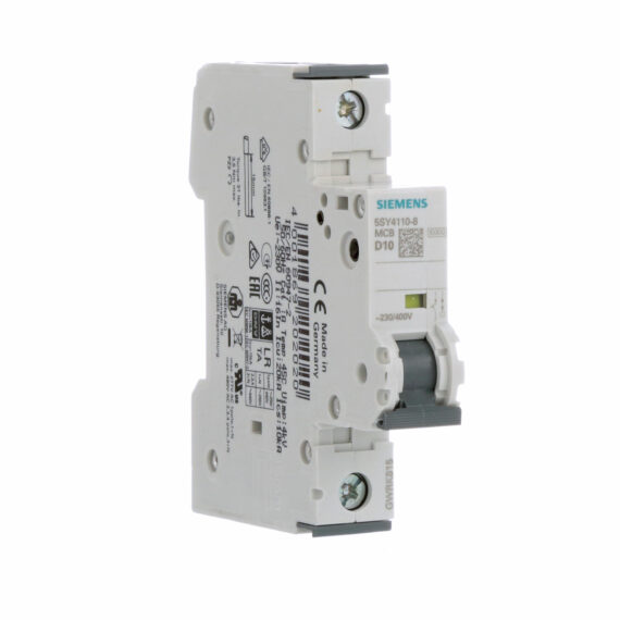 Siemens Miniature circuit breaker 230/400 V 10kA 5SY4110-8