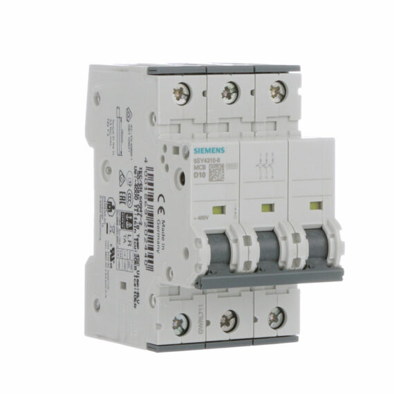 Siemens Miniature circuit breaker 400 V 10kA 5SY4310-8