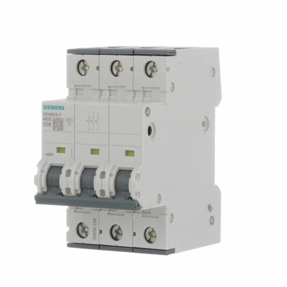 Siemens Miniature circuit breaker 400 V 6kA 5SY6316-7