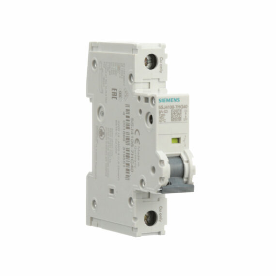 Siemens Miniature circuit breaker 240 V 14kA 5SJ4108-7HG40