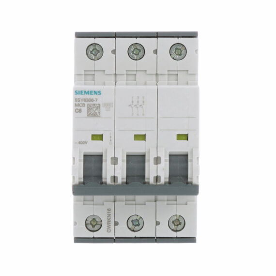 Siemens Miniature circuit breaker 400 V 6kA 5SY6306-7