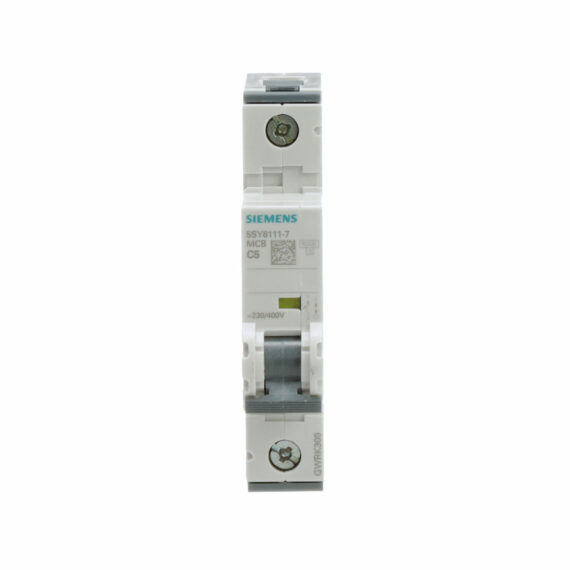 Siemens Miniature circuit breaker 230/400 V 6kA 5SY6111-7