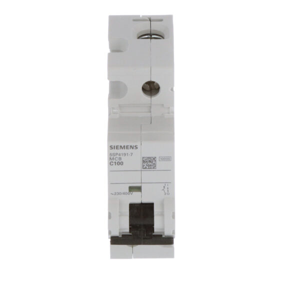 Siemens Miniature circuit breaker 230/400 V 10kA 5SP4191-7