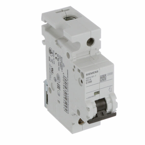Siemens Miniature circuit breaker 230/400 V 10kA 5SP4191-7