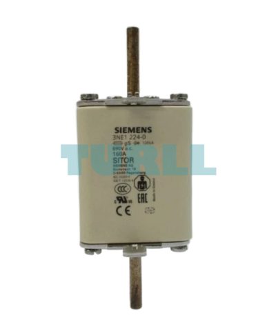Siemens 3NE1224-0 SITOR Fuse Link NH1, 160A, 690V AC, gS Class