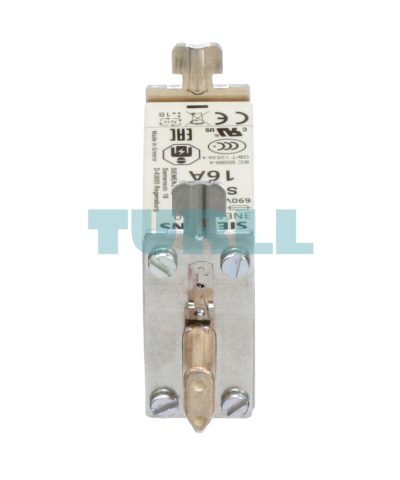 Siemens 3NE1813-0 SITOR Fuse Link with Blade Contacts, NH000, 16A, 690V AC, 250V DC