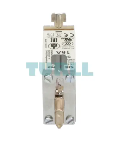 Siemens 3NE1813-0 SITOR Fuse Link with Blade Contacts, NH000, 16A, 690V AC, 250V DC