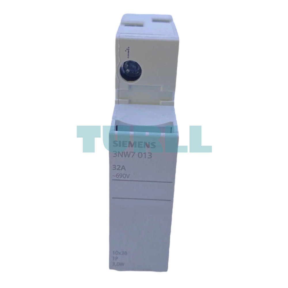 Siemens 3NW7013 SENTRON Cylindrical Fuse Holder, 1-Pole, 10x38mm, 32A, 690V AC Original Brand New 1 Siemens 3NW7013 SENTRON Cylindrical Fuse Holder, 1-Pole, 10x38mm, 32A, 690V AC