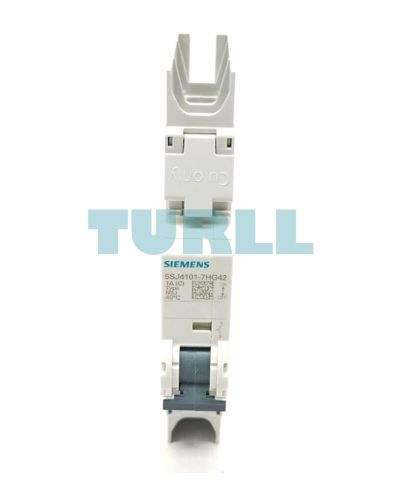 Siemens 5SJ4101-7HG42 Circuit Breaker 10kA, 1-Pole, C Curve, 1A, UL 489 Compliant