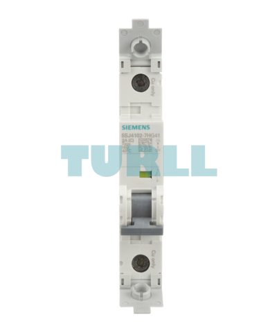 Siemens 5SJ4102-7HG41 Miniature Circuit Breaker 240V, 14kA, 1-Pole, C-Curve, 2A, UL 489