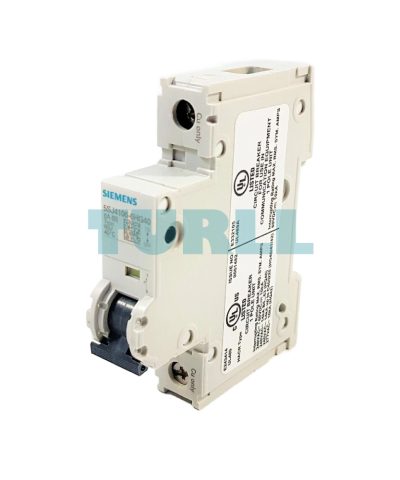 Siemens 5SJ4106-6HG40 Miniature Circuit Breaker 1-Pole, 6A, Type B, 240V