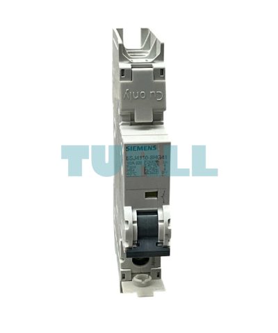 Siemens 5SJ4110-8HG41 Miniature Circuit Breaker, 1-Pole, 10A, 240V, 14kA, Class D Trip