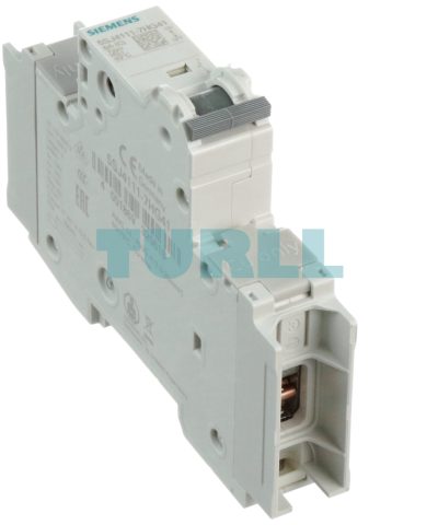 Siemens 5SJ4111-7HG41 Miniature Circuit Breaker 1-Pole, 5A, Type C, 240V, 14kA