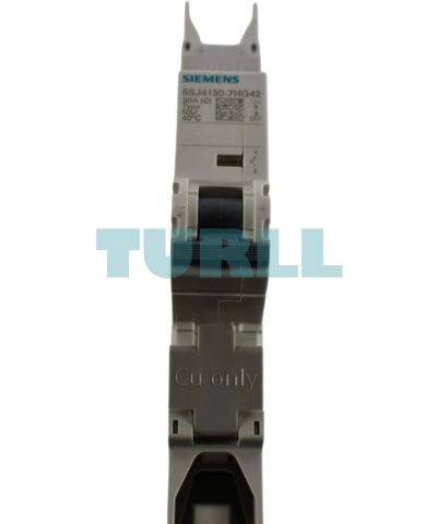 Siemens 5SJ4130-7HG42 Miniature Circuit Breaker 1-Pole, 30A, C-Trip, 10kA, UL 489, 277V