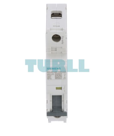 Siemens 5SJ4140-7HG40 Miniature Circuit Breaker 240V, 14kA, 1-Pole, 40A, UL489