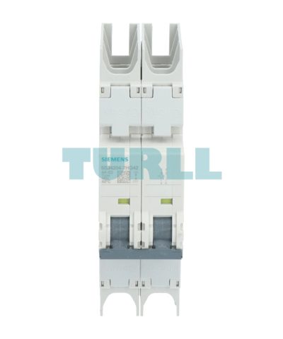 Siemens 5SJ4204-7HG42 Circuit Breaker 10kA, 2-Pole, C Curve, 4A, UL 489 Rated